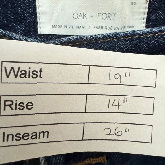 Oak+Fort Straight Leg Jeans - Picture 7 of 7